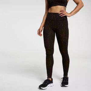 NWT Calia Essential Full Length Legging | Tortoise Print Black | Size M
